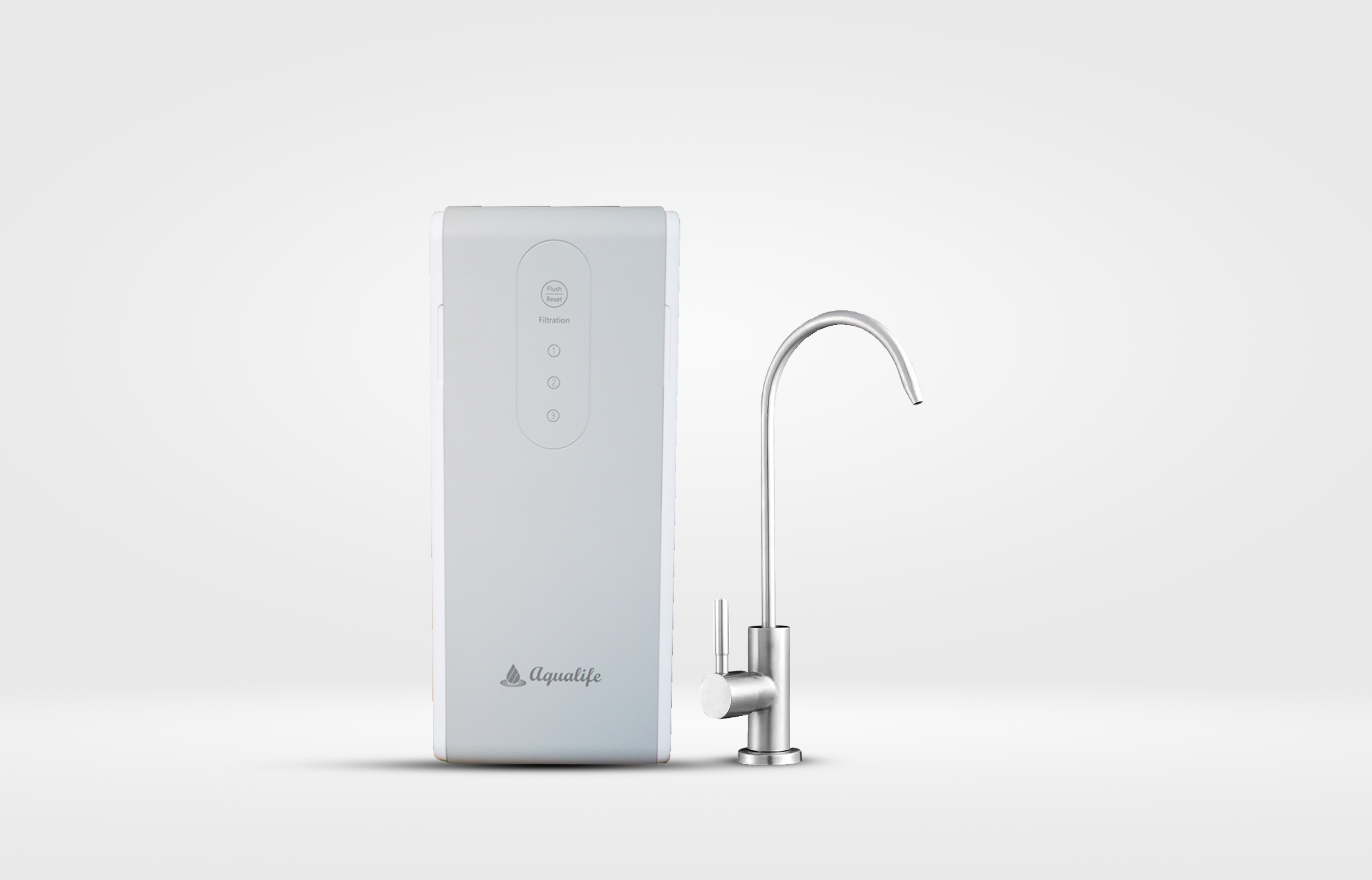 Onyx dispenser on a counter